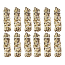 Load image into Gallery viewer, 12pk Yerba Santa Smudge Stick on a white background - Down To Earth