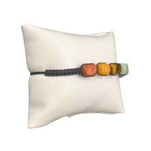 Load image into Gallery viewer, 7 Chakra Shamballa Bracelet Side Angle - Down To Earth