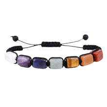 Load image into Gallery viewer, 7 Chakra Shamballa Bracelet - Down To Earth