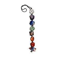 Load image into Gallery viewer, 7 Chakra Car Mobile With Chakra Beads - Down To Earth