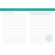 Load image into Gallery viewer, A Little Bit of Chakras Guided Journal Journaling Page - Down To Earth