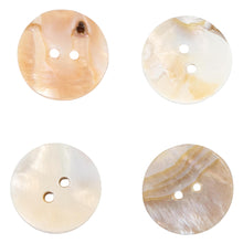 Load image into Gallery viewer, Abalone Shell Bottons on a white background - Down to Earth