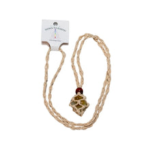 Load image into Gallery viewer, Beige Adjustable Crystal Necklace Holder Cord - Down To Earth