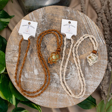Load image into Gallery viewer, Adjustable Crystal Necklace Holder Cord - Down To Earth