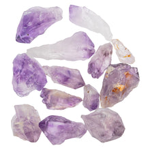 Load image into Gallery viewer, Amethyst Points on a white background studio photo - Down to Earth