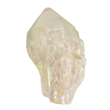 Load image into Gallery viewer, Angel Aura Quartz Point 1ct on a white background - Down To Earth