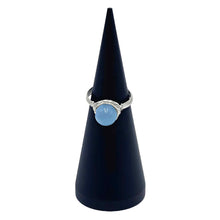 Load image into Gallery viewer, Angelite Wire Wrapped Ring - Down To Earth