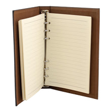 Load image into Gallery viewer, Angel with Wings Journal open journal on a white background - Down To Earth