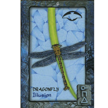 Load image into Gallery viewer, Animal Dreaming Oracle Deck Dragonfly Card - Down to Earth