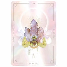 Load image into Gallery viewer, Astral Realms Crystal Oracle Deck Healing Card - Down To Earth