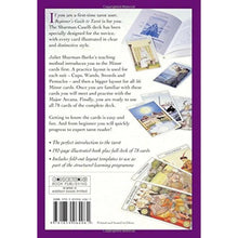 Load image into Gallery viewer, Beginner's Guide Tarot back facing on a white background - Down to Earth