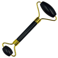 Load image into Gallery viewer,  Black Obsidian Crystal Facial Roller - Down To Earth