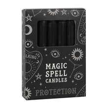 Load image into Gallery viewer, Black Protection Chime Candles - Down To Earth