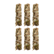 Load image into Gallery viewer, Black Sage Smudge Stick 6ct on a white background - Down To Earth