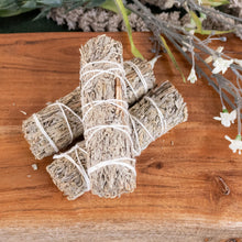 Load image into Gallery viewer, Blue Sage Stick Group Picture Top with Flower Background - Down To Earth