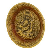 Load image into Gallery viewer, Buddha Upright Incense Burner side facing on a white background - Down To Earth