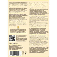 Load image into Gallery viewer, CBD Daily Shampoo Info - Down To Earth