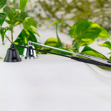 Load image into Gallery viewer, Stainless Steel Candle Snuffer group styled photo low angle - Down to Earth