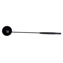 Load image into Gallery viewer, Stainless Steel Candle Snuffer black on a white background bottom angle - Down to Earth
