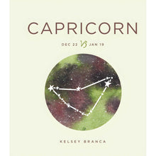 Load image into Gallery viewer, Capricorn Zodiac Astrology Book by Kelsey Branca - Down To Earth