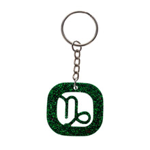 Load image into Gallery viewer, Capricorn Zodiac Resin Keychain - Down To Earth