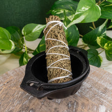Load image into Gallery viewer, Cast Iron 3" Pentagram Cauldron Styled - Down To Earth