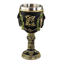 Load image into Gallery viewer, Cat Pentagram Chalice side facing on a white background - Down To Earth