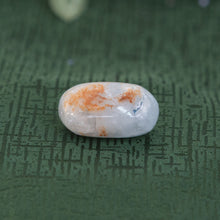 Load image into Gallery viewer, Tumbled Celestite crystals on a green cloth - Down to Earth