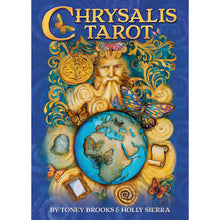 Load image into Gallery viewer, Chrysalis Tarot Companion Book by Toney Brooks & Holly Sierra - Down To Earth
