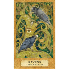Load image into Gallery viewer, Chrysalis Tarot Ravens The Magician Tarot Card - Down To Earth