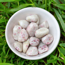 Load image into Gallery viewer, Cinnabar Tumbled in a White Bowl - Down To Earth