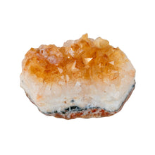Load image into Gallery viewer, "Single piece of a Citrine Druzy Flat on a white background," - Down to Earth.
