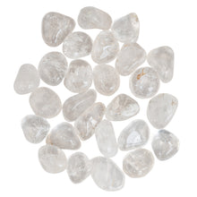 Load image into Gallery viewer, Tumbled Clear Quartz on a white background - Down To Earth