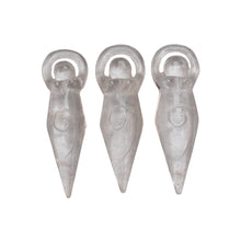 Load image into Gallery viewer, "Clear Quartz Goddess Statues on a white background," - Down to Earth.