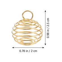 Load image into Gallery viewer, Crystal Spiral Cage Holder