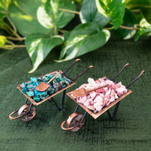 Load image into Gallery viewer, Crystal Chip Wheelbarrows Styled - Down To Earth Unique decor