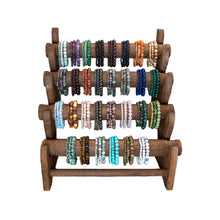 Load image into Gallery viewer, Crystal Healing Bracelets - Down To Earth Crystal Beaded Bracelets