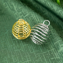 Load image into Gallery viewer, Gold & Silver Crystal Spiral Cages Styled - Down To Earth