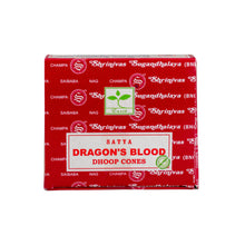 Load image into Gallery viewer, "Single package of Dragon's Blood Dhoop Cones on a white background," - Down to Earth.