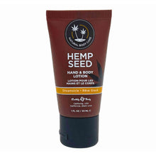 Load image into Gallery viewer, Hemp Seed Hand and Body Lotion Dreamsicle 1oz. - Down To Earth