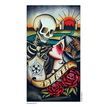 Load image into Gallery viewer, Eight Coins' Tattoo Tarot Death Card - Down To Earth
