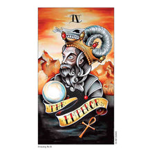 Load image into Gallery viewer, Eight Coins' Tattoo Tarot The Emperor Card - Down To Earth