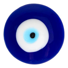Load image into Gallery viewer, Evil Eye Charm top down on a white background - Down To Earth