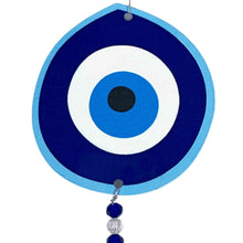 Load image into Gallery viewer, Evil Eye Sun Catcher Crystal Detail - Down to Earth