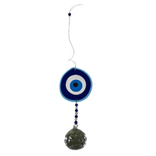 Load image into Gallery viewer, Evil Eye Sun Catcher Crystal - Down to Earth