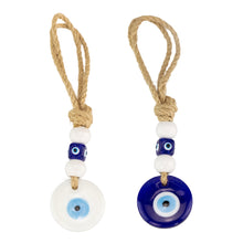 Load image into Gallery viewer, Evil Eye Mobile Hanger Group White Background - Down To Earth