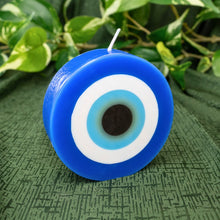 Load image into Gallery viewer, Evil Eye Round Candle - Down To Earth