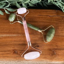 Load image into Gallery viewer, Crystal Facial Roller on a style background - Down To Earth