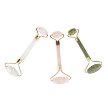 Load image into Gallery viewer, Crystal Facial Roller group photo on a white background - Down To Earth