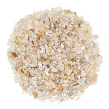 Load image into Gallery viewer, Flower Agate Crystal Chips 1lb top down displayed on a white background - Down To Earth
